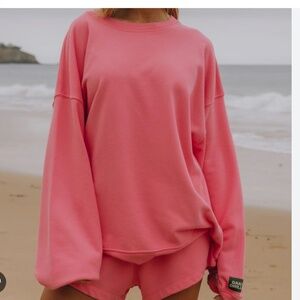 DAILY DRILLS XS/S  Unisex oversized crew in cheeks  - sold out online!